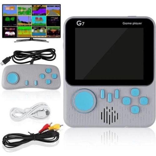 3,5 "G7 Retro Handheld Portable Game Console Intégré 600 Games Classique